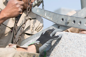 石材加工、字彫り