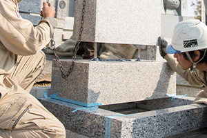 現地施工、完成