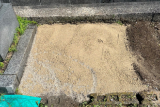 【墓じまい・墓石撤去】岡崎市対応＃鈴鹿市磯山＃解体・更地化＃施工事例 After