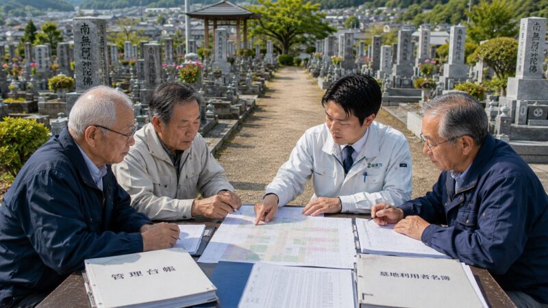 岡崎市周辺の墓地管理委員会の役割や仕事内容を解説