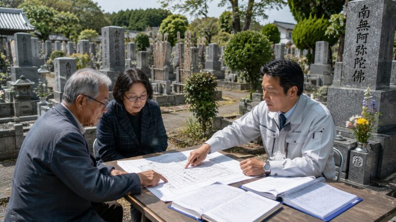 岡崎市周辺の墓地の区画図と管理台帳の整備方法やメリットを解説