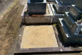 【墓じまい】岡崎市対応|一宮市|木曽川町営墓地|墓石撤去|施工事例