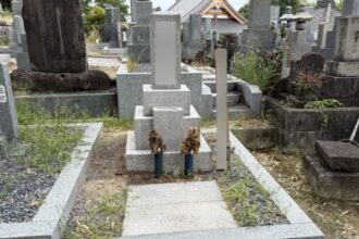 【墓石クリーニング】岡崎市対応|大府市|寺院墓地|墓石クリーニング・洗浄|施工事例
